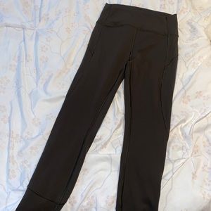 army green lululemon leggings